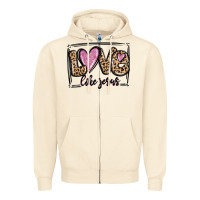 Love Like Jesus Zipper Hoodie | Teevron