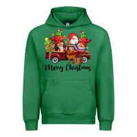 Emerald merry christmas truck gnomies Urban Hoodie - CowGirlArtShop