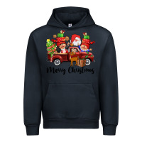 Navy merry christmas truck gnomies Urban Hoodie - CowGirlArtShop