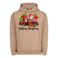 Pigment Burro merry christmas truck gnomies Urban Hoodie - CowGirlArtShop