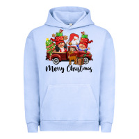 Pigment Grape Ice merry christmas truck gnomies Urban Hoodie - CowGirlArtShop