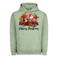 Merry Christmas Truck Gnomies Urban Hoodie | Teevron