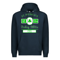Navy Drinking Athletics Premium Hoodie - Bettercallsaul