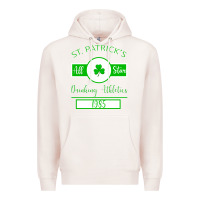 Pale Pink Drinking Athletics Premium Hoodie - Bettercallsaul