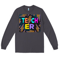 Smoke Teacher Flash Long Sleeve Tee - LillyAllenDesigns
