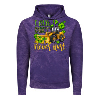 Cloud Purple a little dirt never hurt st patricks bulldozer Vintage Hoodie - JahusDesignShop