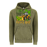 Vintage Olive a little dirt never hurt st patricks bulldozer Vintage Hoodie - JahusDesignShop