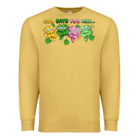Antique Gold st. patrick's day god says you are Premium Sweatshirt - Artiststas