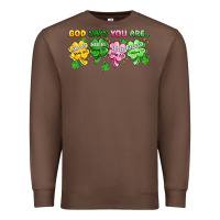 Chestnut st. patrick's day god says you are Premium Sweatshirt - Artiststas