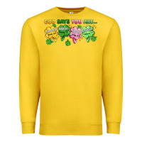 Lemon st. patrick's day god says you are Premium Sweatshirt - Artiststas