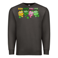 Smoke st. patrick's day god says you are Premium Sweatshirt - Artiststas