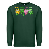 Sports Green st. patrick's day god says you are Premium Sweatshirt - Artiststas