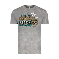 Cloud Rock i like my coffee black like my soul Vintage Tee - Jasminsmagicworld