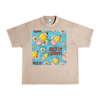 French Oak back to school seamless pattern Urban Heavy Tee - BundleAndBundleShop