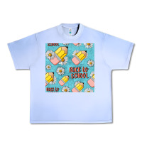 Grape Ice back to school seamless pattern Urban Heavy Tee - BundleAndBundleShop