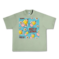 Oil Green back to school seamless pattern Urban Heavy Tee - BundleAndBundleShop