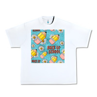 White back to school seamless pattern Urban Heavy Tee - BundleAndBundleShop