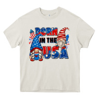 Cream born in the usa Heavy Core Tee - Zillion Design Studio