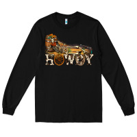 Black howdy killer Long Sleeve Tee - NancyCooperArtShop