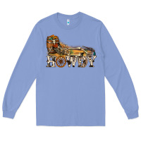 Colony Blue howdy killer Long Sleeve Tee - NancyCooperArtShop