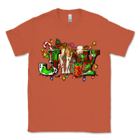 Copper joy with baby cow and christmas gifts mistletoe Classic Tee - AdoDesignShop