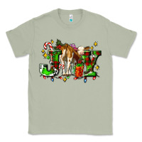 Matcha joy with baby cow and christmas gifts mistletoe Classic Tee - AdoDesignShop