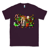 Plum joy with baby cow and christmas gifts mistletoe Classic Tee - AdoDesignShop