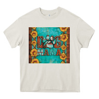 Cream dog mama Heavy Core Tee - Artiststas