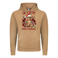 Vintage Camel christmas life is better with a chihuahua Vintage Hoodie - JahusDesignShop
