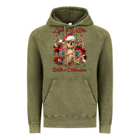 Vintage Olive christmas life is better with a chihuahua Vintage Hoodie - JahusDesignShop