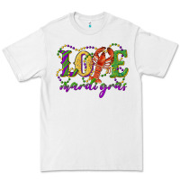 White love with crawfish mardi gras Premium Tee - RanaPortraitStore