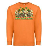 Carrot st. patrick's day skeletons drink drank drunk Premium Sweatshirt - Artiststas