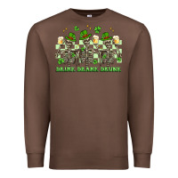 Chestnut st. patrick's day skeletons drink drank drunk Premium Sweatshirt - Artiststas