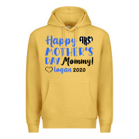 Antique Gold happy first mother's day mommy! logan 2020 Premium Hoodie - Bettercallsaul