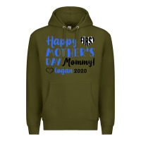 Army Green happy first mother's day mommy! logan 2020 Premium Hoodie - Bettercallsaul