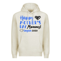Oatmeal Heather happy first mother's day mommy! logan 2020 Premium Hoodie - Bettercallsaul