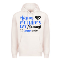 Pale Pink happy first mother's day mommy! logan 2020 Premium Hoodie - Bettercallsaul