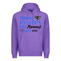 Purple happy first mother's day mommy! logan 2020 Premium Hoodie - Bettercallsaul