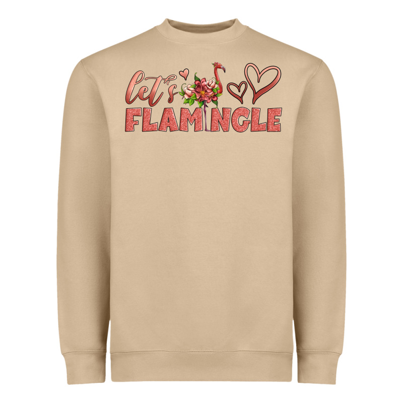 Let's Flamingle Heavyweight Sweatshirt by Artiststas | Teevron