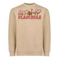 Mushroom let's flamingle Heavyweight Sweatshirt - Artiststas