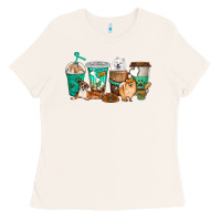 Bone dog coffee cups Ladies Tee - texasbilliewilder