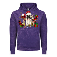 Cloud Purple christmas joy pug Vintage Hoodie - JahusDesignShop