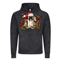 Vintage Black christmas joy pug Vintage Hoodie - JahusDesignShop