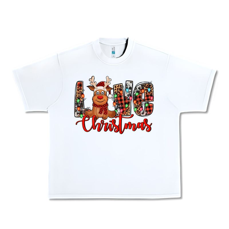 Love Christmas Reindeer Urban Heavy Tee by Jasminsmagicworld | Teevron