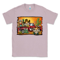 Lilac western truck cowboy gnome background Classic Tee - BarkalooDesign