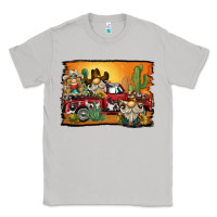 Moon Dust western truck cowboy gnome background Classic Tee - BarkalooDesign