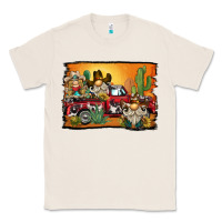 Natural western truck cowboy gnome background Classic Tee - BarkalooDesign