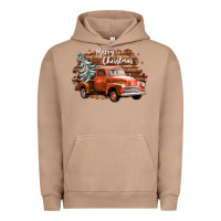 Pigment Burro merry christmas truck Urban Hoodie - CowGirlArtShop