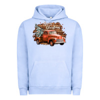 Pigment Grape Ice merry christmas truck Urban Hoodie - CowGirlArtShop