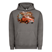 Pigment Tornado merry christmas truck Urban Hoodie - CowGirlArtShop